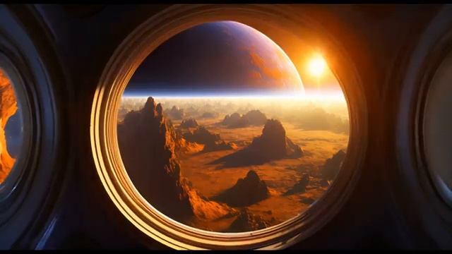 Golden Hamster's Space Travel: In Search of the Sunflower Seed Planet | AI Short Film Movie