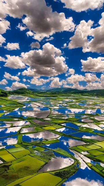 Рисовые террасы Хунхэ-Хани, Китай. #топ #топ2024 смотреть онлайн