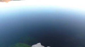 Рыбалка в карьере на поплавок. My fishing