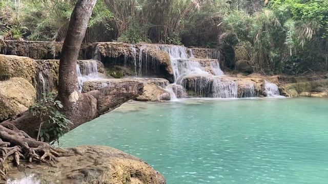 2-ой каскад водопадов Куанг Си, Лаос