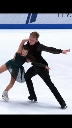 Anna Shcherbakova & Egor Goncharov 💚 #figureskating #icedance #iceskating #dance #sports #athlete