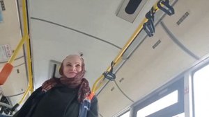 Злая бабка в автобусе part3