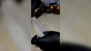Творожно - вишневый пирог с тесто Фило в Аэрогриле