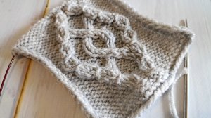 Вяжем вместе красивый аран❤️