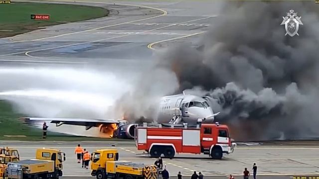 ⚡️СК РФ опубликовал видео катастрофы «Суперджета» в смотреть онлайн