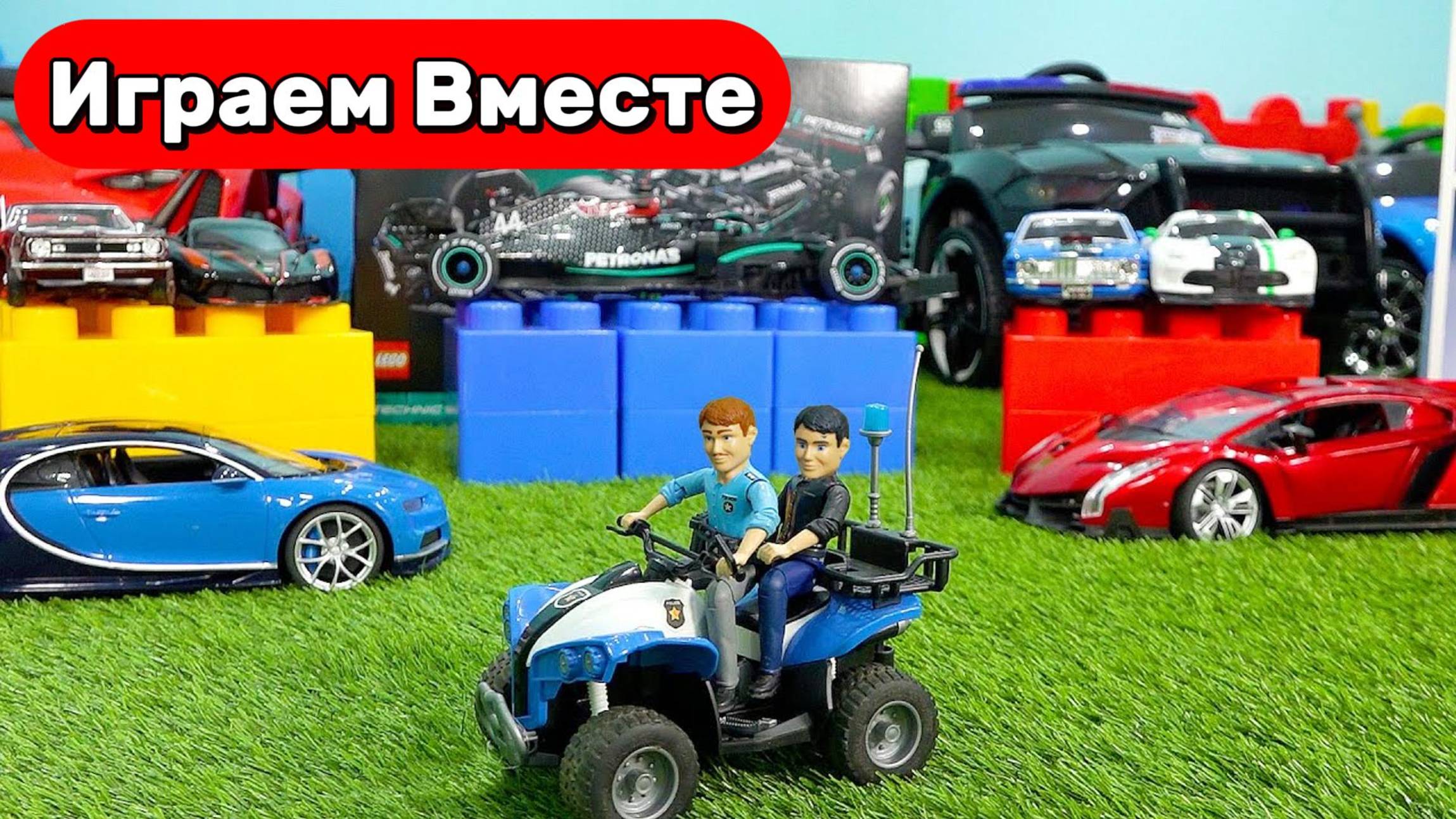 Машинки мультики 🚗 Детский автосервис: чиним машинки с помощью экскаватора 🛠️ Видео для детей