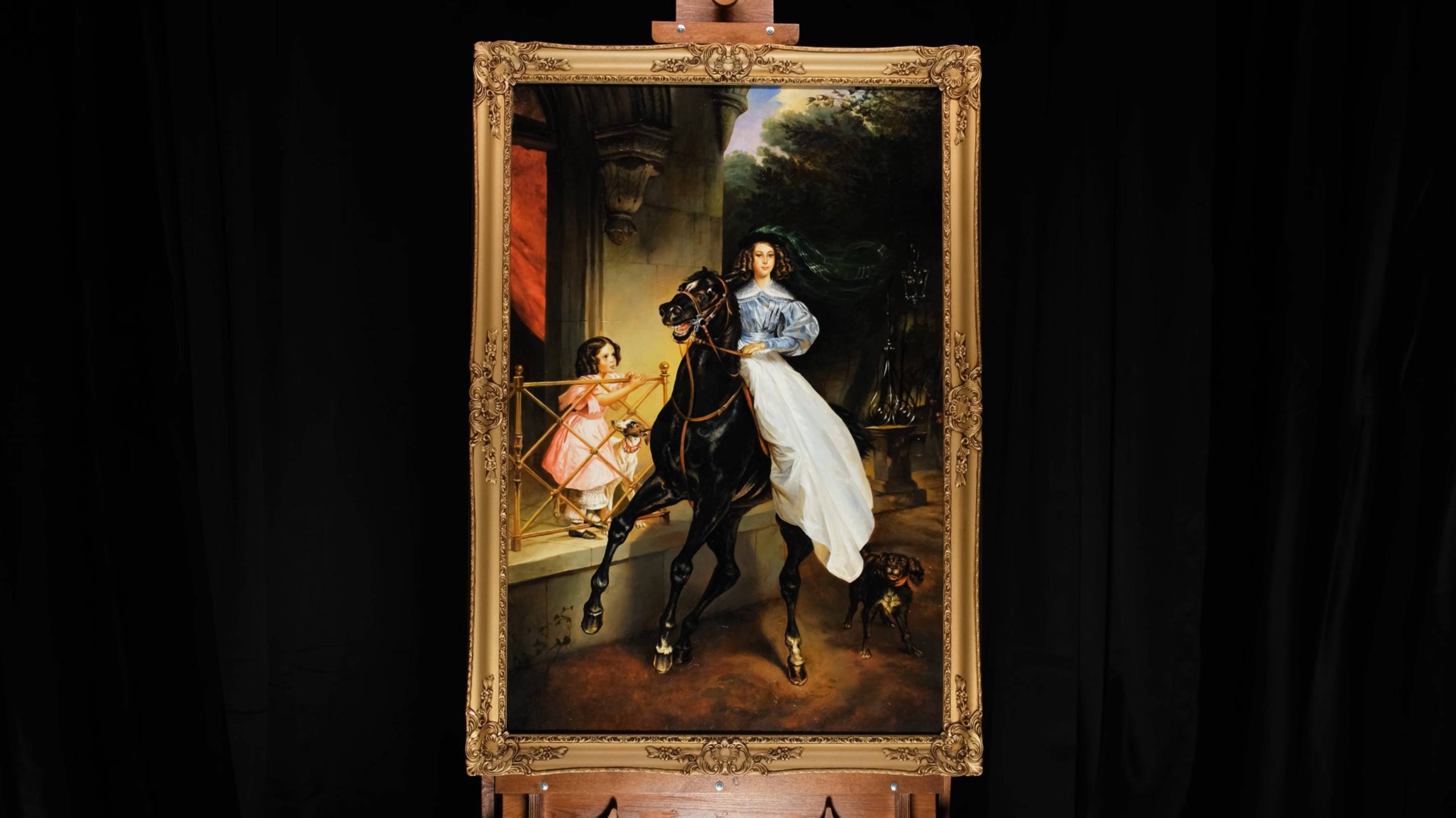 Карл Брюллов "Всадница" смотреть онлайн