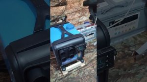 Автономный китайский отопитель на 8кВт#обогрев палатк