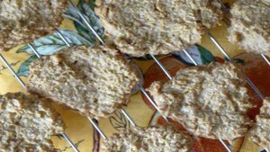 Лимонно-овсяное печенье из тофу