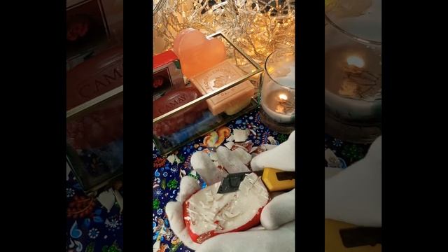 🎆🎄Резка крашеного МЫЛА, усыпанного 💫блестками💫🎆🎄#soap#мыло#резкамыла#режумыло смотреть онлайн