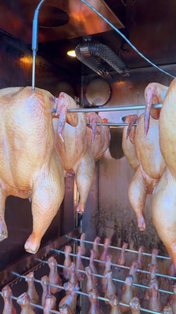 Курица горячего копчения смотреть онлайн