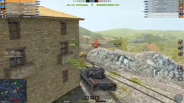 Безупречный AMX 30 1er prototype vs Рандом смотреть онлайн