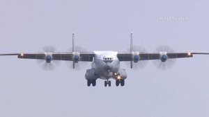 посадка Ан-22 Антей RF-09309