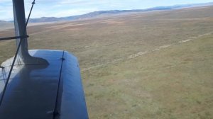 посадка самолета АН-2 в Кыре. Забайкальский край.