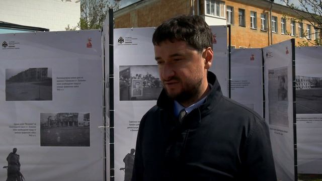 На бульваре Радищева открылась выставка под открытым небом к 80 летию Великой Победы