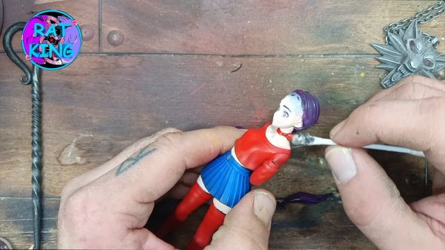 Покраска персонажа Мита из игры Miside первый опыт аниме покраса и детальных глаз смотреть онлайн