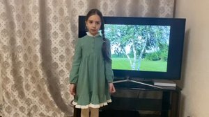 Белая берёза, читает Волкова София, читательница Ходиловичской библиотеки.