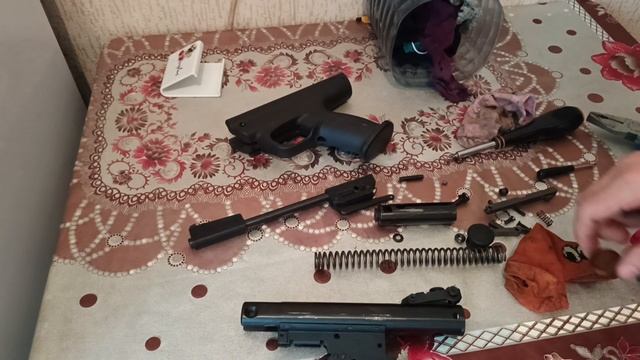 ИЖ 53 обслуживание пневматического пистолета смотреть онлайн