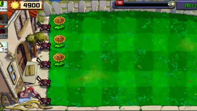 ОГОРОД! | PLANTS VS ZOMBIES с читами смотреть онлайн