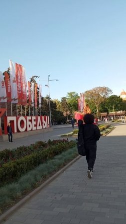 С Днём Победы! Ростов-на-Дону, улица Большая Садовая.