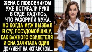 Жена с любовником уже потирали руки в суде, радуясь, что разорили мужа. Но когда муж вызвал в суд...