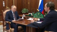 Владимир Путин в Кремле принял главу общественной организации "Деловая Россия"