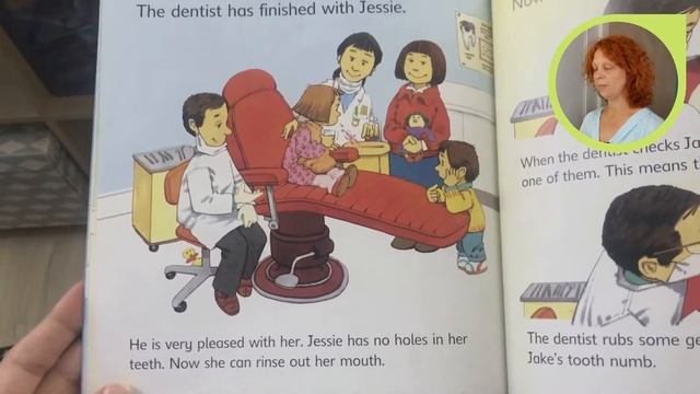 Читаю детские книжки на английском. Going to the dentist. Usborne first expiriencies смотреть онлайн