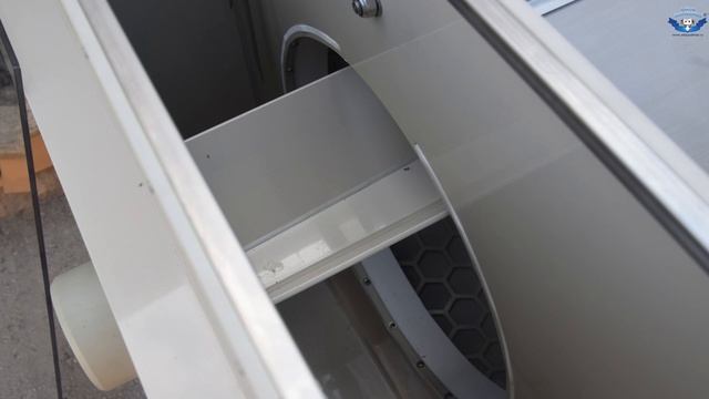 Барабанный фильтр для пруда и УЗВ, автоматизированная