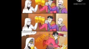 Комиксы по Андертейлу и других ау