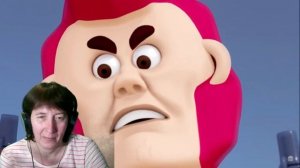 БАБУШКА СМОТРИТ КРИСТАЛЛЫ | 3D-пародия Brawl Stars // Реакция на Доф