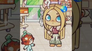 Элизабет зделала себе смешной макеяж. Avatar world| история семьи.