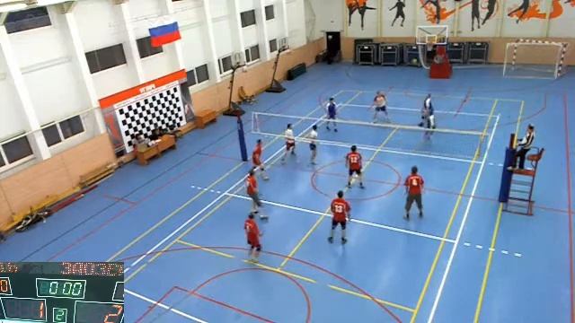 1 тур СКТБ-Заозерье 0-2. Первенство Углича по волейболу