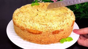 Этот ТОРТ ТАЕТ во РТУ! Никакого раскатывания – просто добавьте ЯГОДЫ 🍓