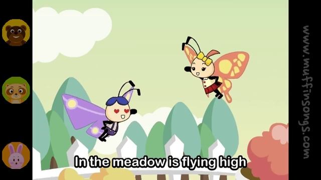 Muffin Songs - Fly, Fly, Butterfly    nursery rhymes & children songs with lyrics_mp4 (1280x720)