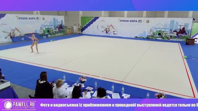 Чемпионат и Первенство по художественной гимнастике «Кубок Мэра города Новосибирска" ДЕНЬ 02