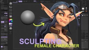 Создание стилизованного 3D-персонажа в ZBrush (таймлапс с советами и приёмами работы)