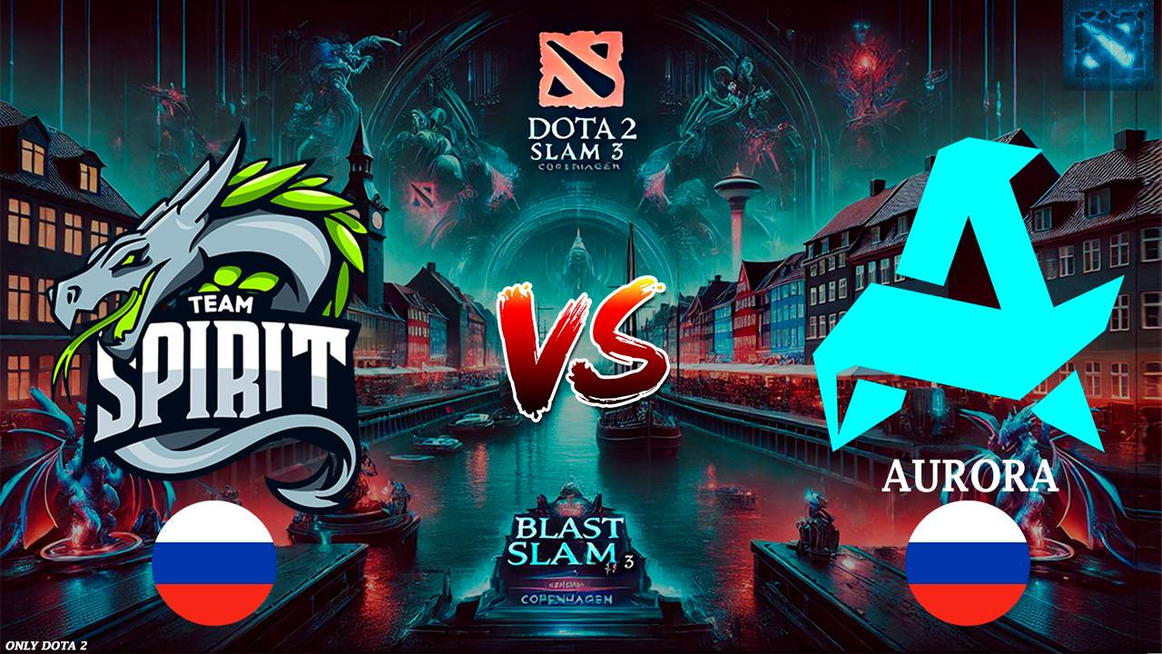 СНГ БИТВА В ГРУППЕ | Spirit vs Aurora (BO1) BLAST Slam #3