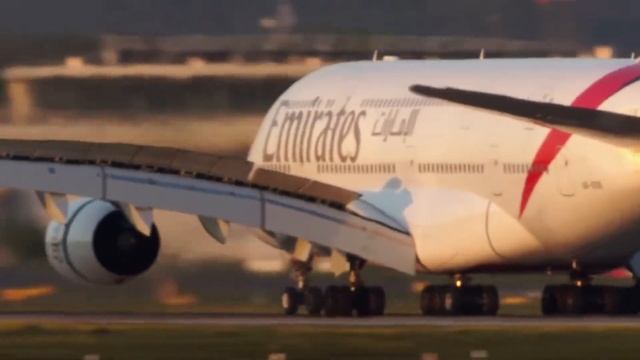 Красивые взлёты и посадки самолётов!!! смотреть онлайн