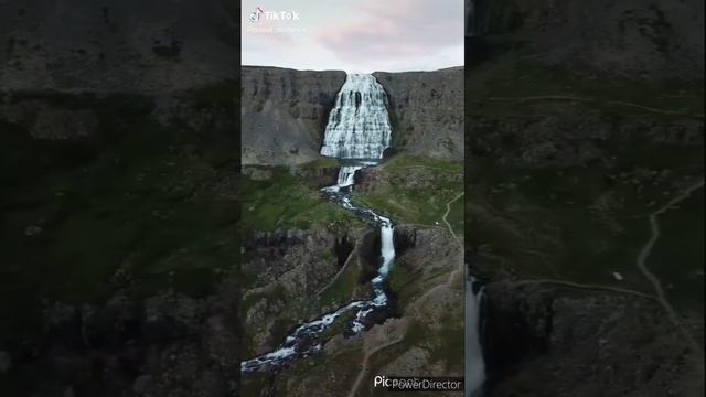 Водопад (Диньянди) Исландия. смотреть онлайн