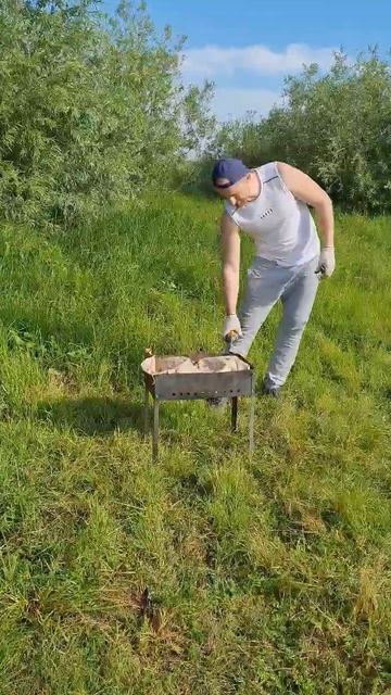 Как разжечь уголь,мангал! смотреть онлайн