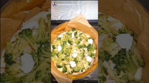 БЫСТРЫЙ ПИРОГ С КОПЧЁНОЙ КУРИЦЕЙ И БРОККОЛИ 😍😍😍