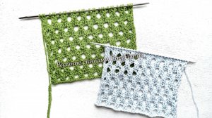 Оригинальная сеточка для вязания джемпера, туники, палантина