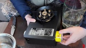 Походная газовая плитка мощностью 6,5 квт