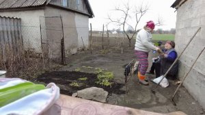 Сеем семена в грунт🐈В селе у СВЕКРУНЬКИ🙋♀️🏡🌞🏡