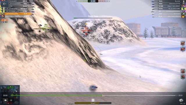 Ke Ni Мастер 4 фрага 1К урона Эшелон Master of WoT blitz