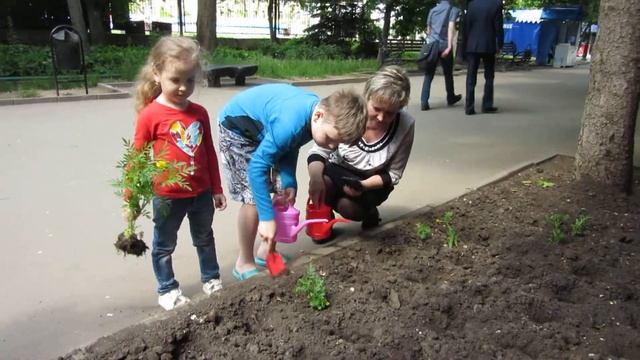 Посади цветок – подари улыбку людям смотреть онлайн