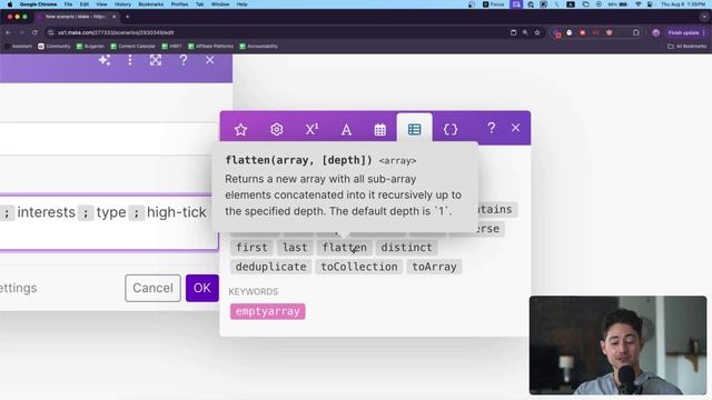 Полное руководство по функции map() в Make.com