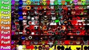 Что вы думаете об этих удивительных фазах? От 1 фазы до 10 фаз | Incredibox Sprunki