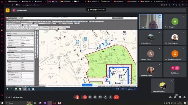 Лекция начерт/Построение горизонталей вокруг участка