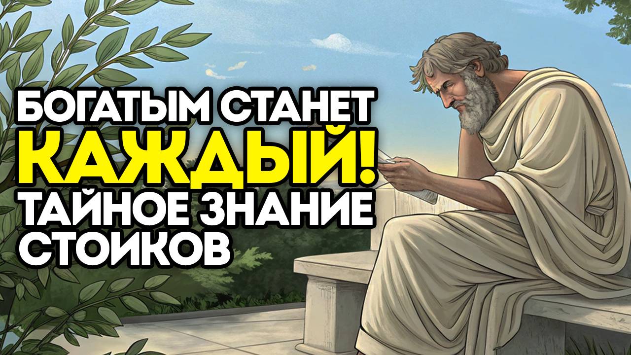7 ШАГОВ К НАСТОЯЩЕМУ БОГАТСТВУ - Стоический Путь, о Котором Молчат